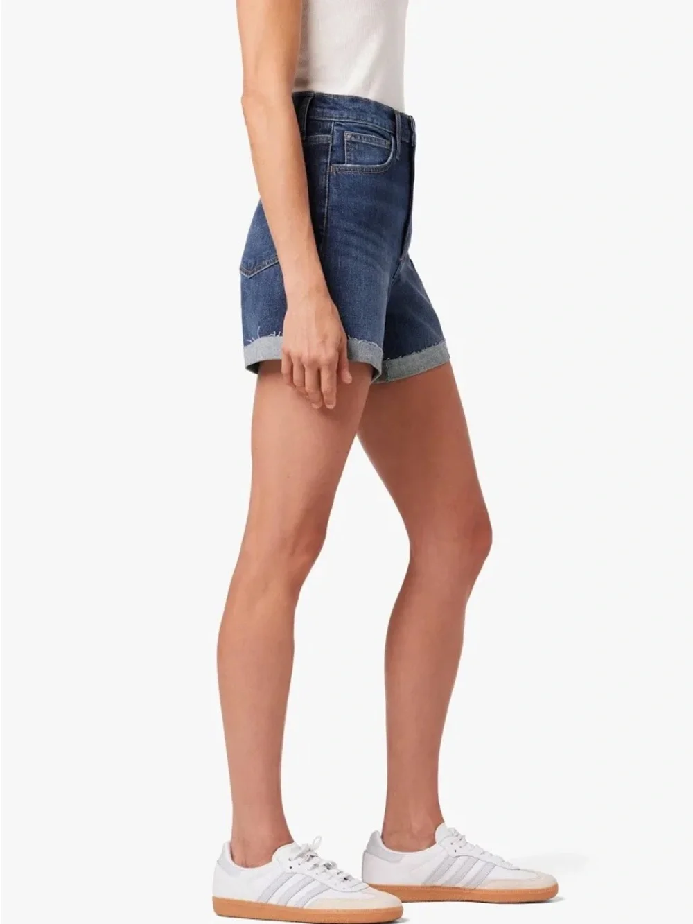 Joe's Jeans Latvia Rolled Jean Denim Shorts Jean